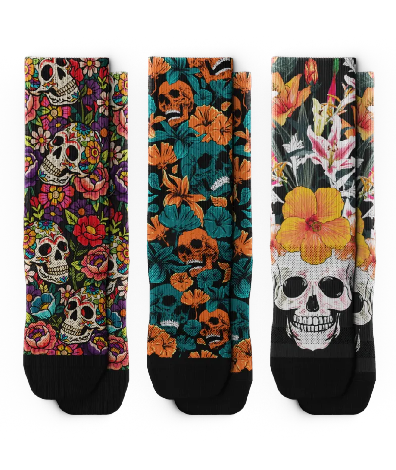 Garden of Souls Athletic Crew Socks 3-Pack