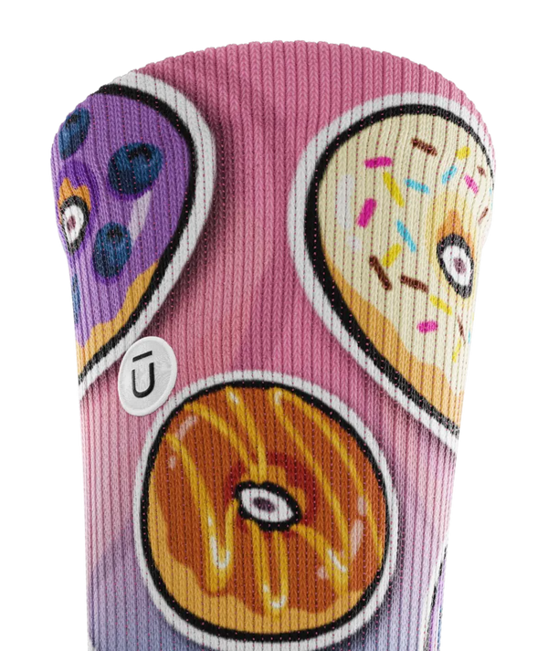 Glazed Athletic Crew Socks