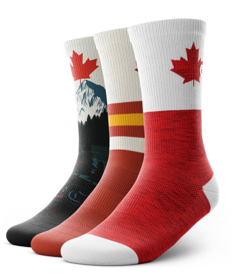 Great North Athletic Crew Socks 3-Pack