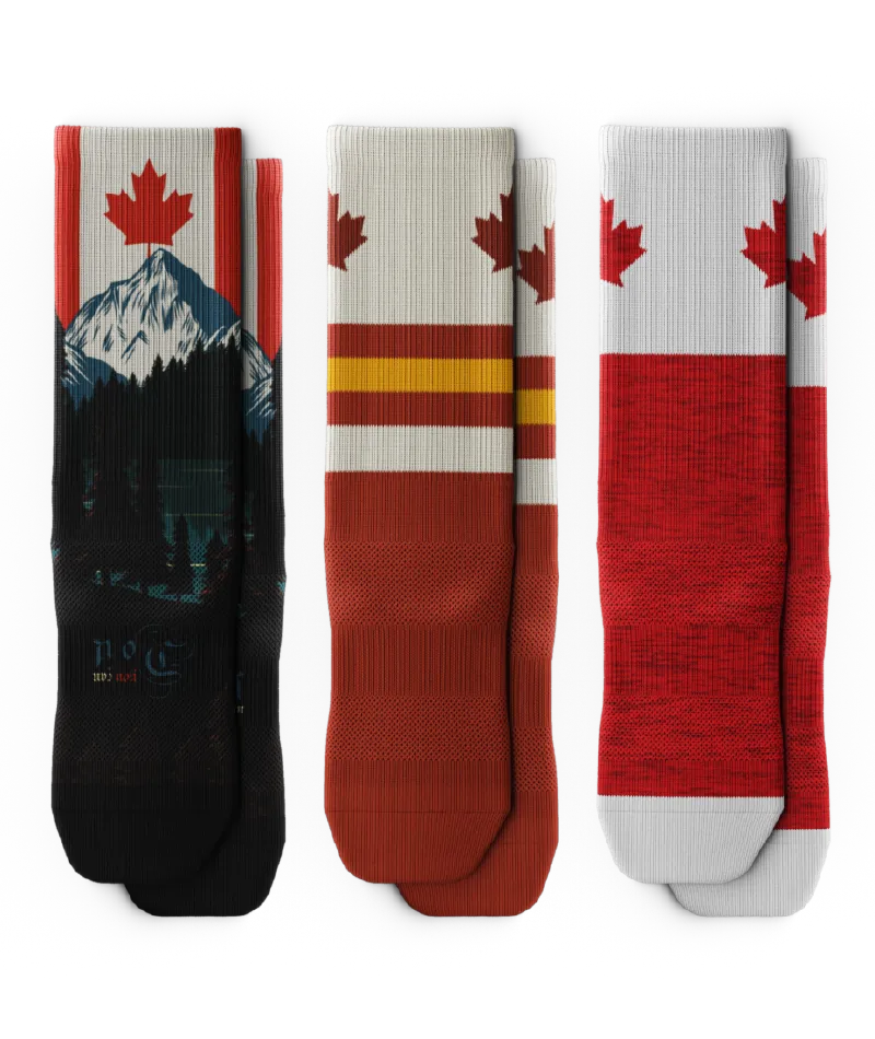 Great North Athletic Crew Socks 3-Pack