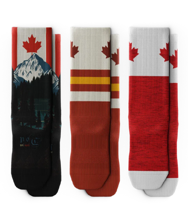 Great North Athletic Crew Socks 3-Pack