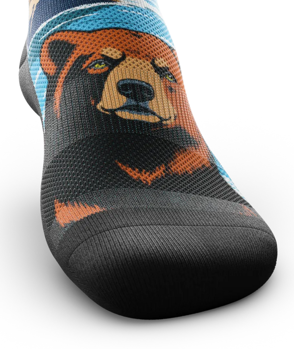 Grizzlies Athletic Crew Socks