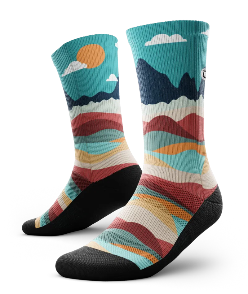 Head In The Clouds Athletic Crew Socks