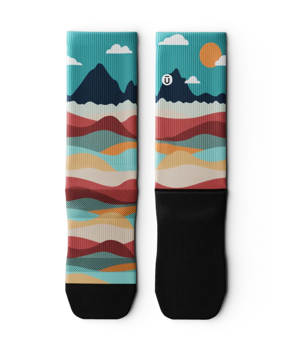 Head In The Clouds Athletic Crew Socks