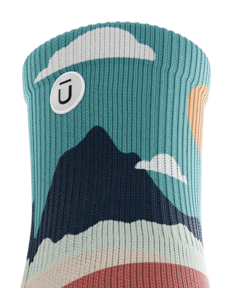 Head In The Clouds Athletic Quarter Socks