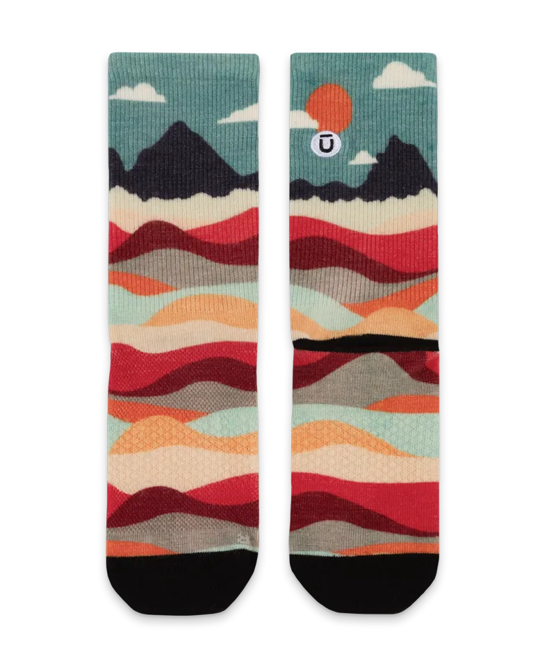 Head In The Clouds Merino Wool Lite Crew Socks