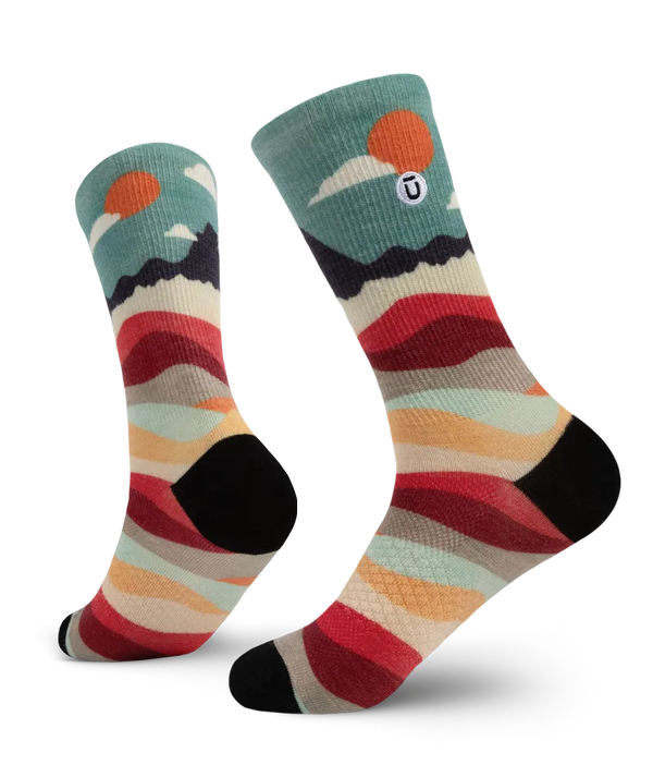 Head In The Clouds Merino Wool Lite Crew Socks