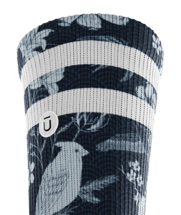 Indigo Flight Athletic Crew Socks
