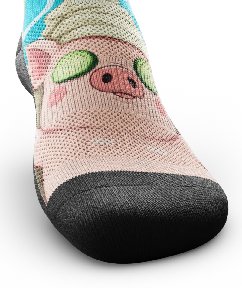 Just Oink It Athletic Crew Socks