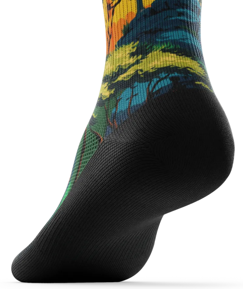 King of the Jungle Athletic Crew Socks