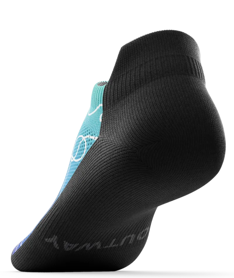 Kitten Around Athletic Ankle Socks