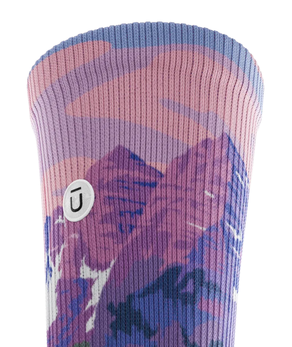 Lavender Heights Athletic Crew Socks