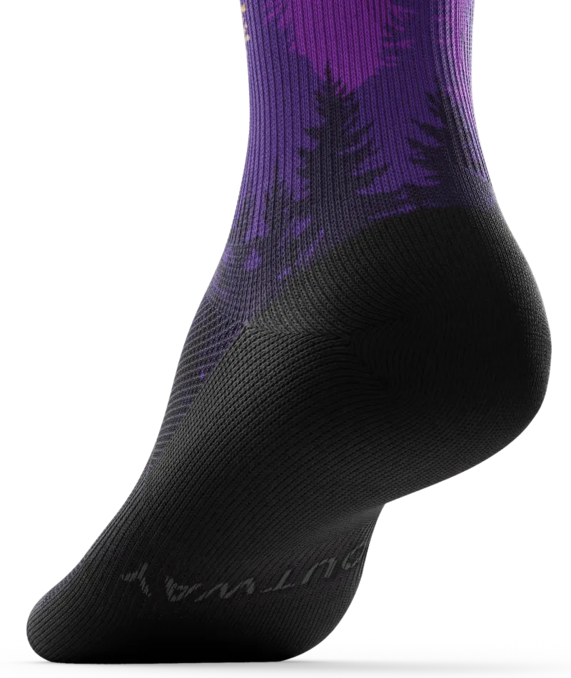 Lavender Heights Knee High Compression Socks