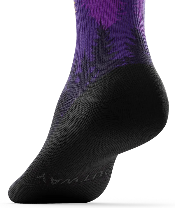 Lavender Heights Knee High Compression Socks