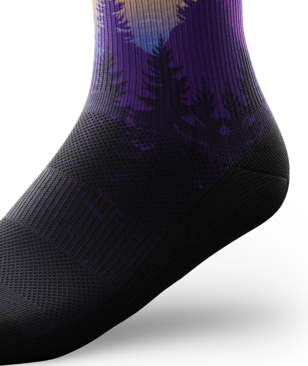 Lavender Heights Knee High Compression Socks