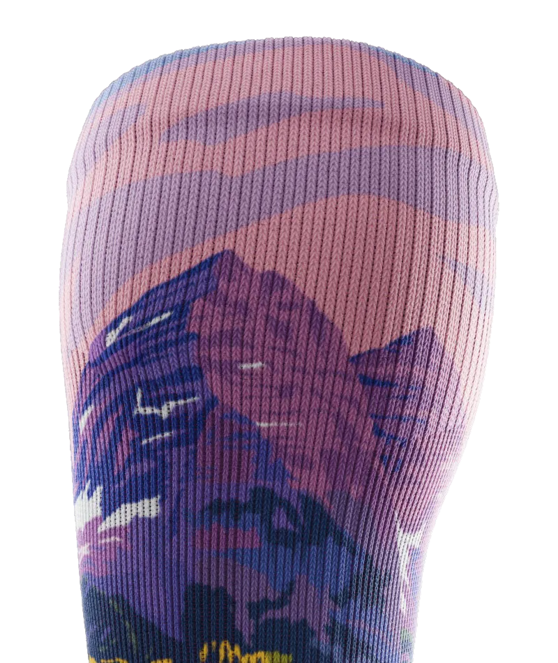 Lavender Heights Knee High Compression Socks