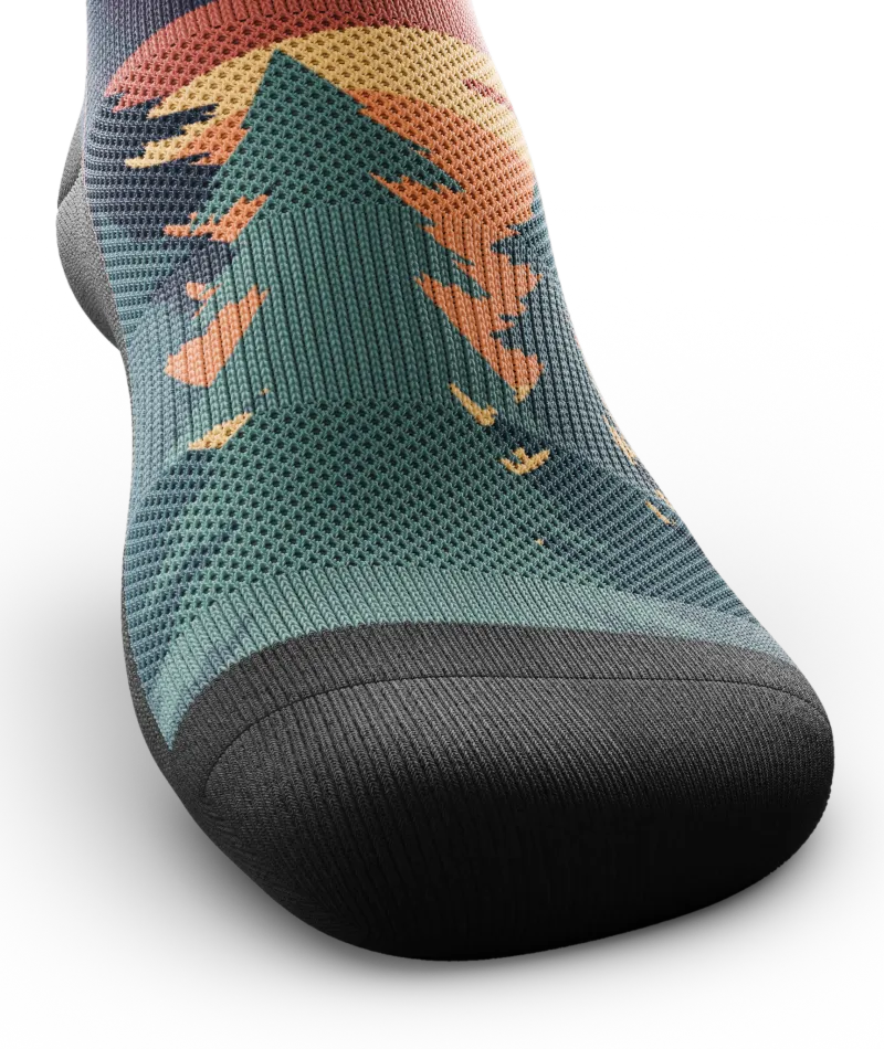 Meandering Athletic Crew Socks