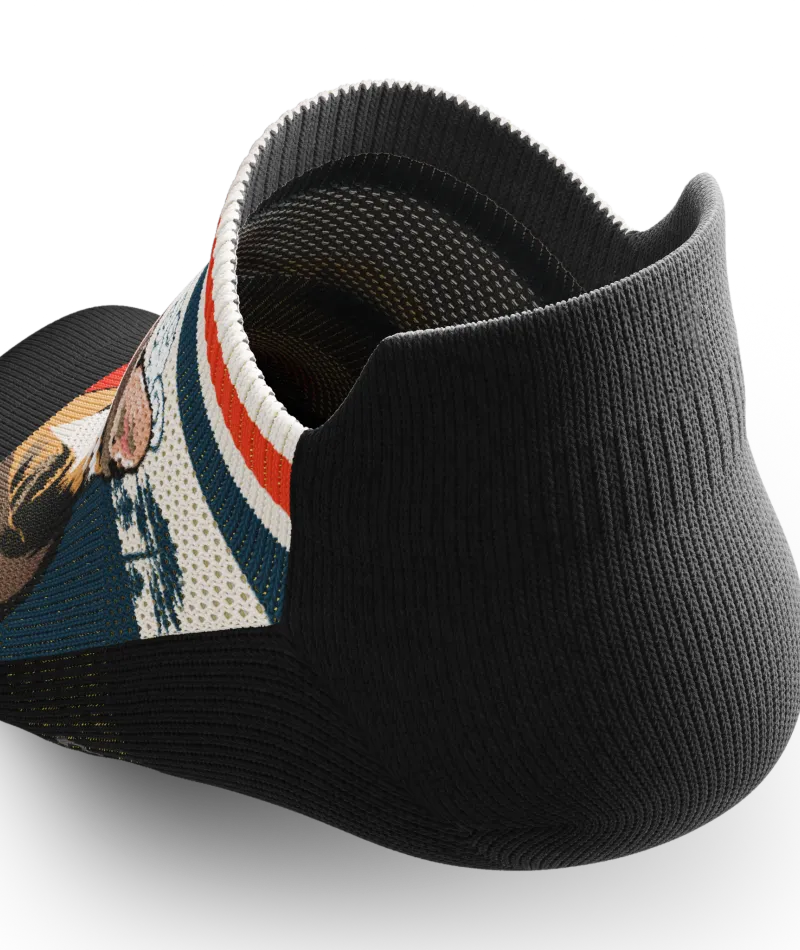 Meow Athletic Ankle Socks