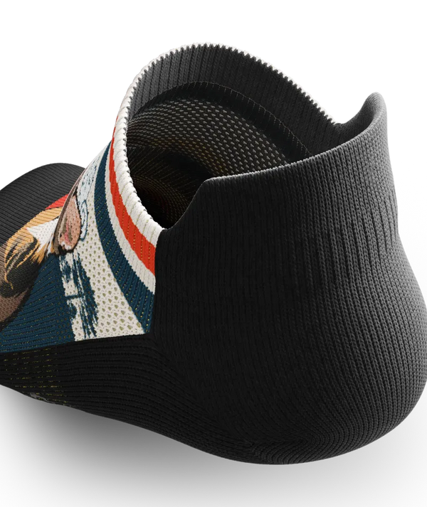 Meow Athletic Ankle Socks