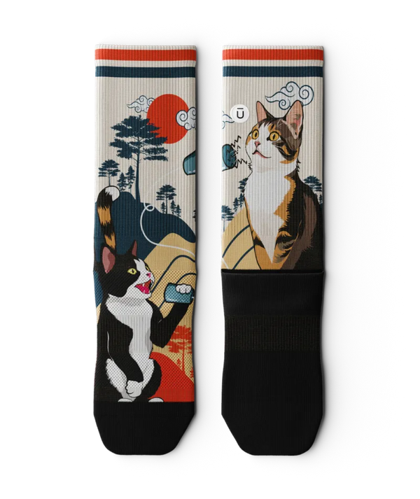 Floppy Fluffy Athletic Crew Socks 3-Pack