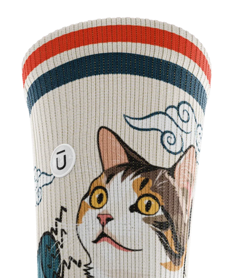 Meow Crew Athletic Socks