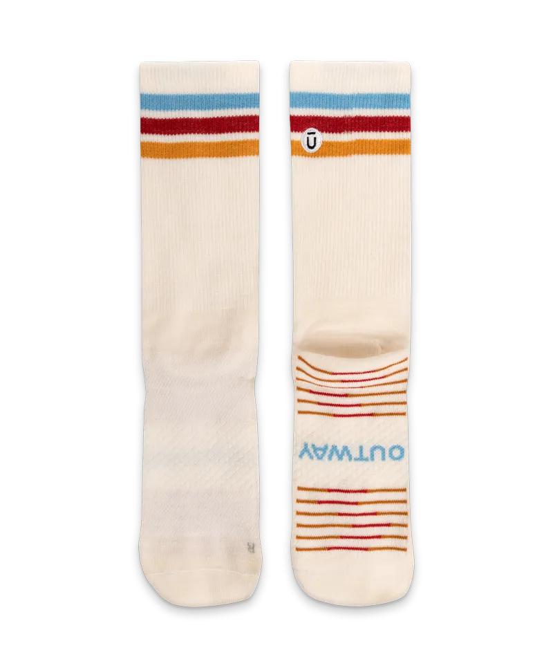 Moonstone Merino Wool Lite Crew Socks