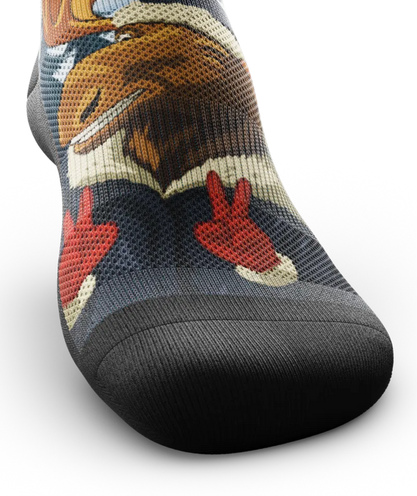 Moose On The Loose Athletic Crew Socks