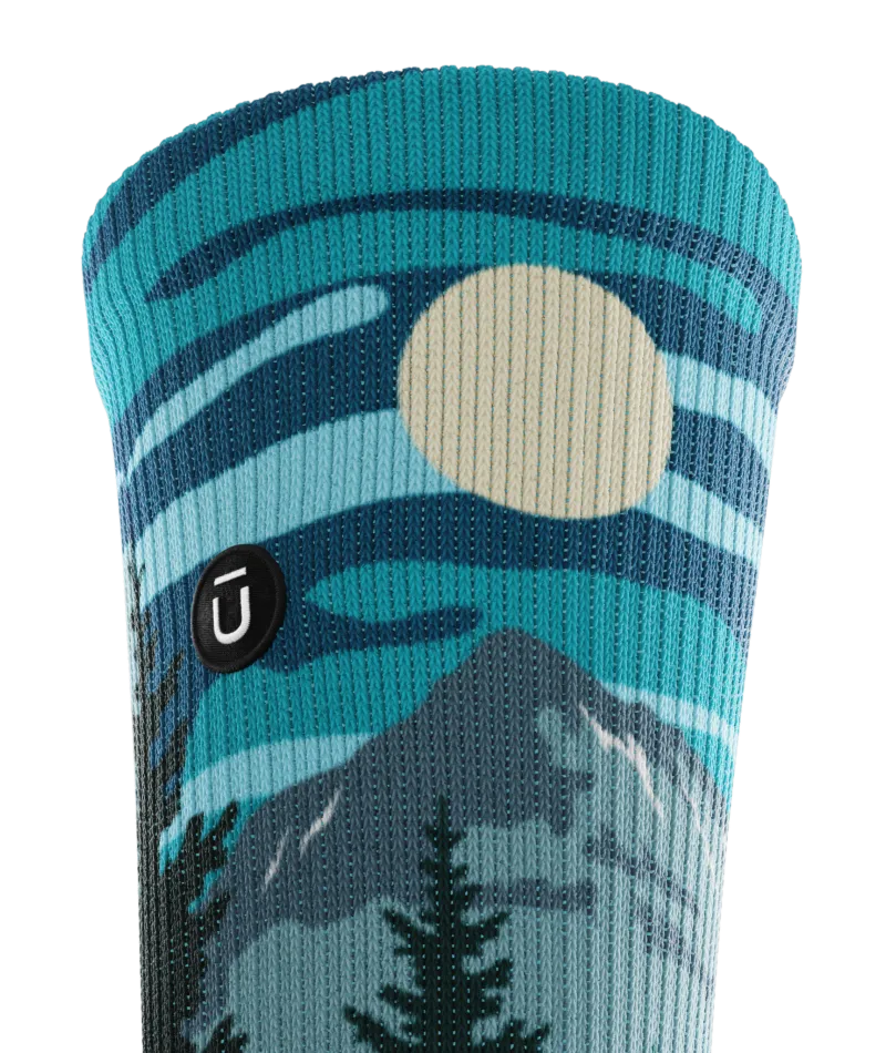 Moraine Lake Athletic Crew Socks