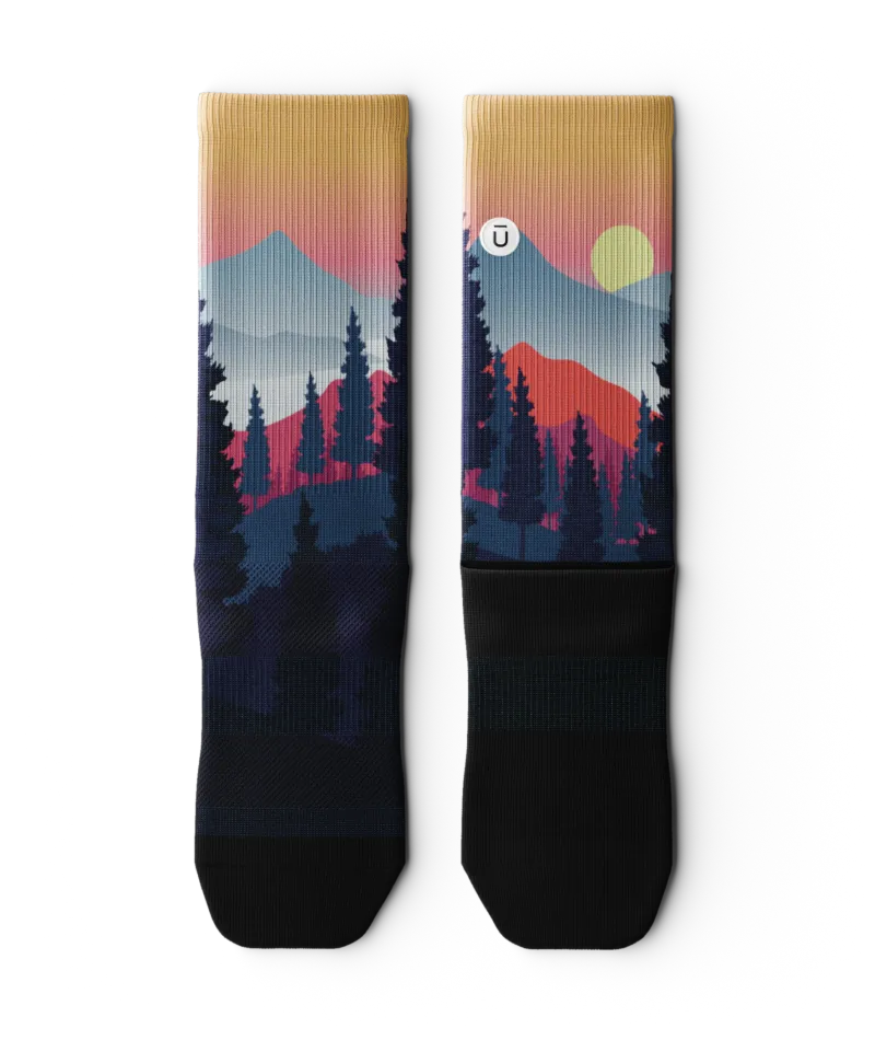 Morning Light Athletic Crew Socks