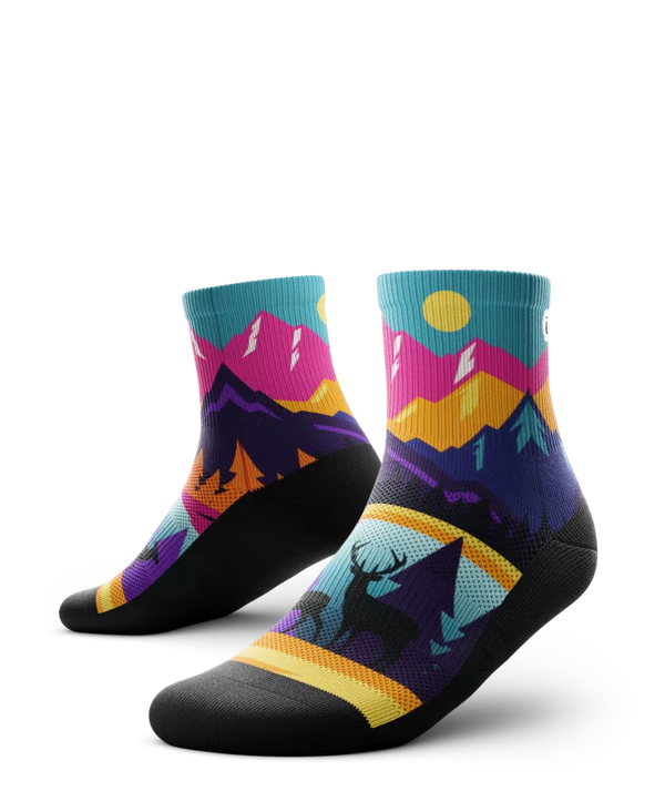 Mystic Meadow Athletic Quarter Socks