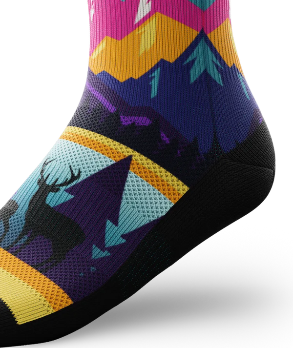Mystic Meadow Athletic Quarter Socks