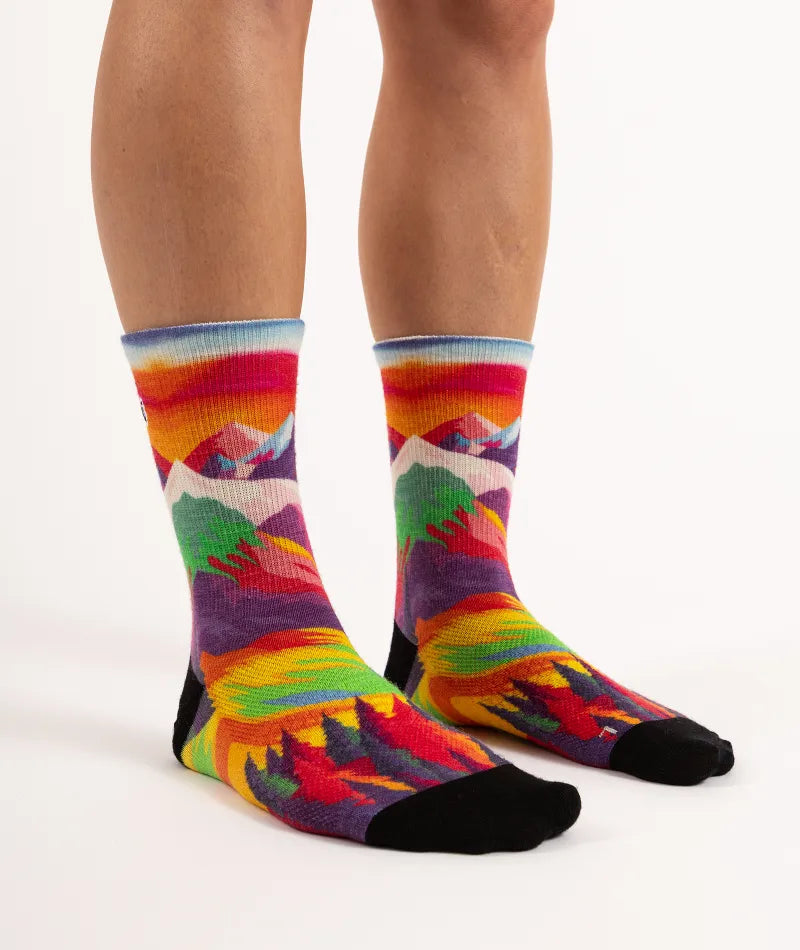 Vista Merino Wool Lite Crew Socks 3-Pack