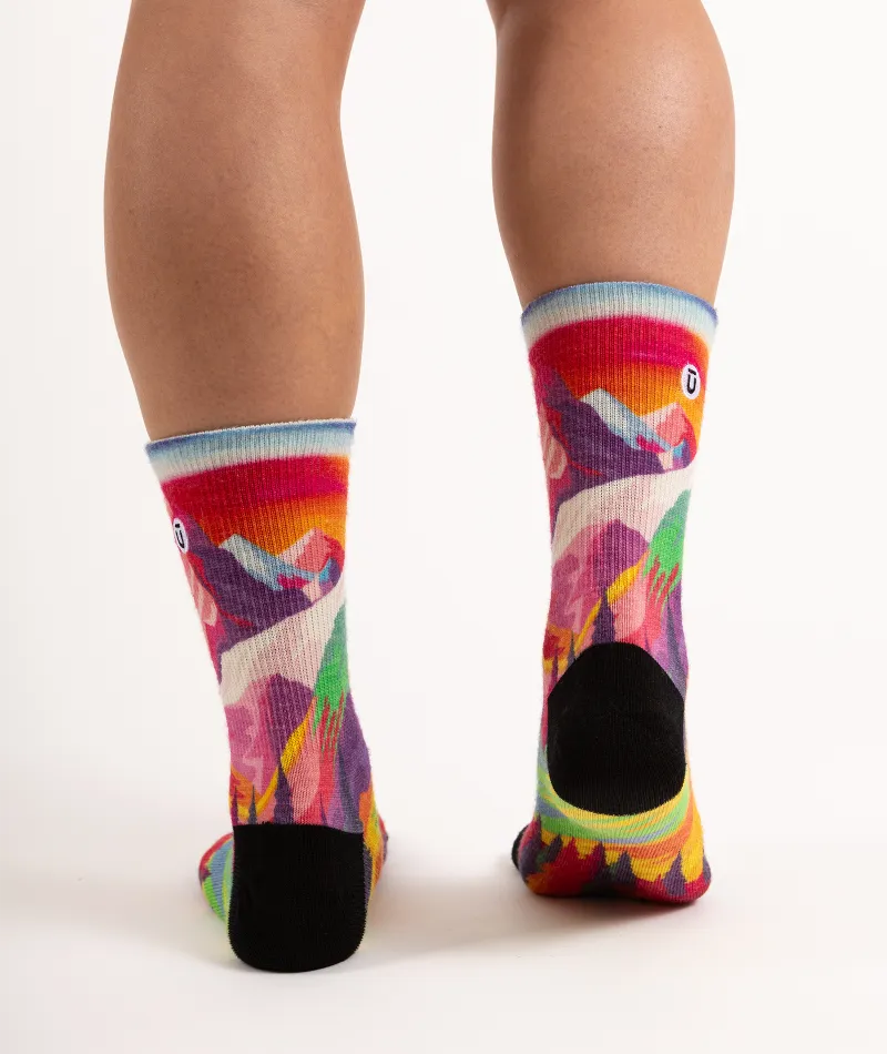 Nature Trip Merino Wool Lite Crew Socks