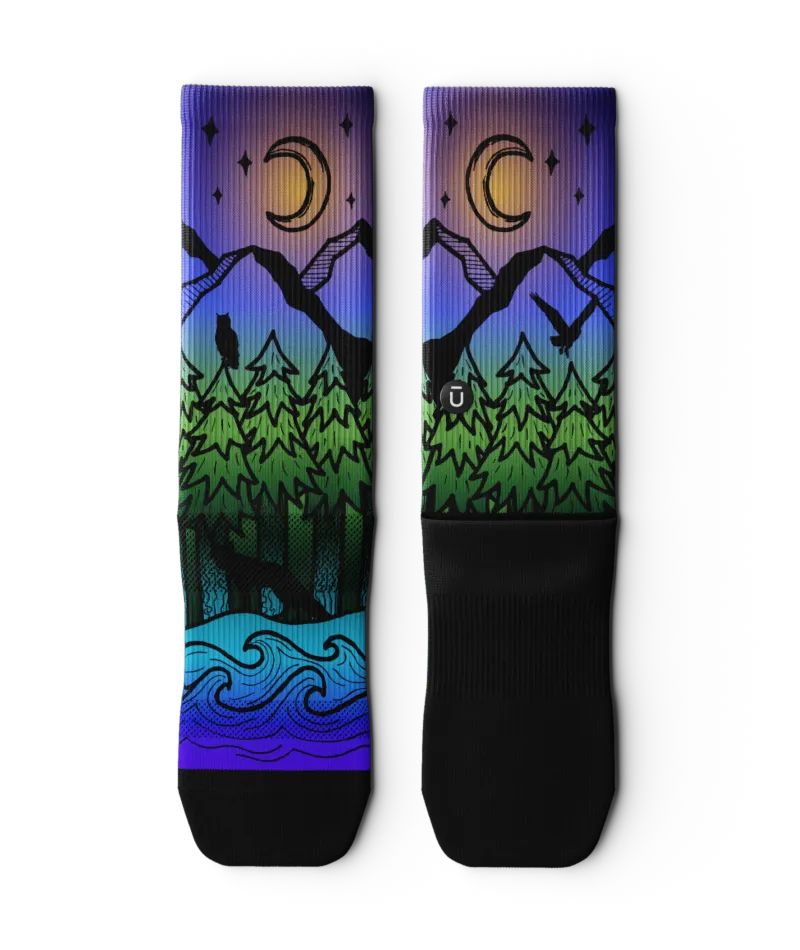 Nightfall Athletic Crew Socks 3-Pack