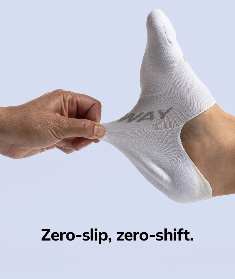 Flagship White No Show Socks 6-Pack
