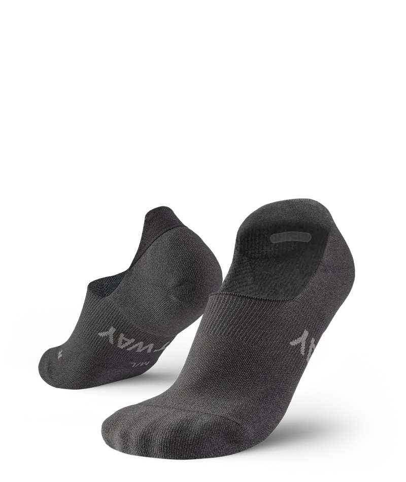Flagship Grey No Show Socks
