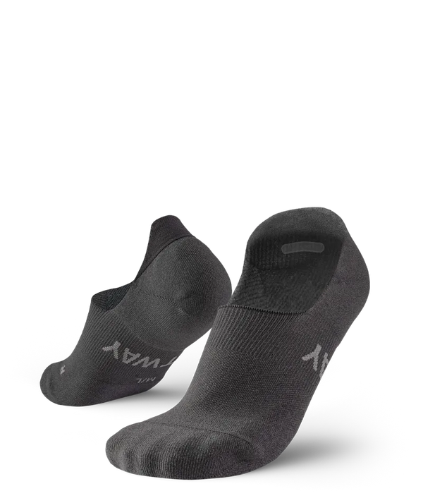 Flagship Grey No Show Socks