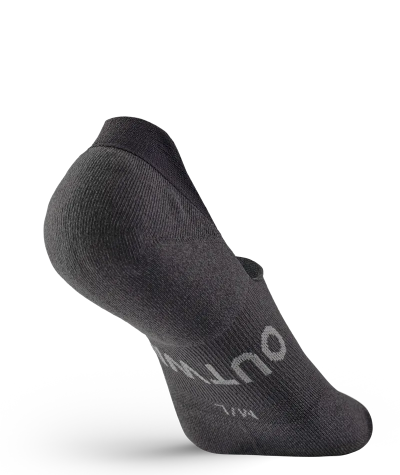 Flagship Grey No Show Socks