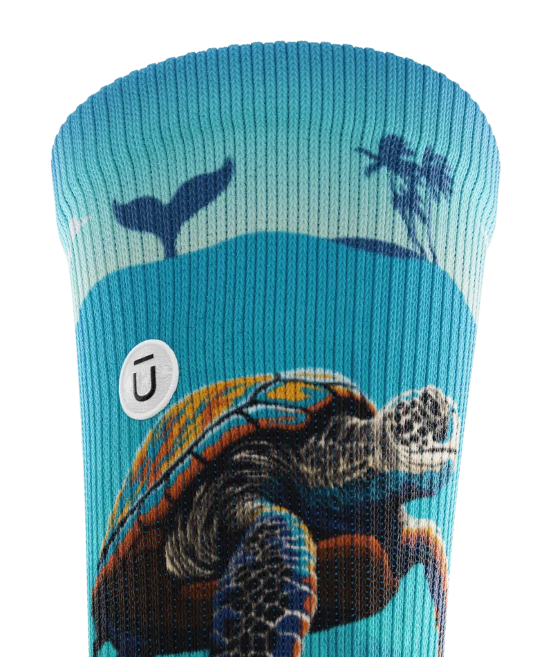 Oceanic Sanctuary Athletic Crew Socks