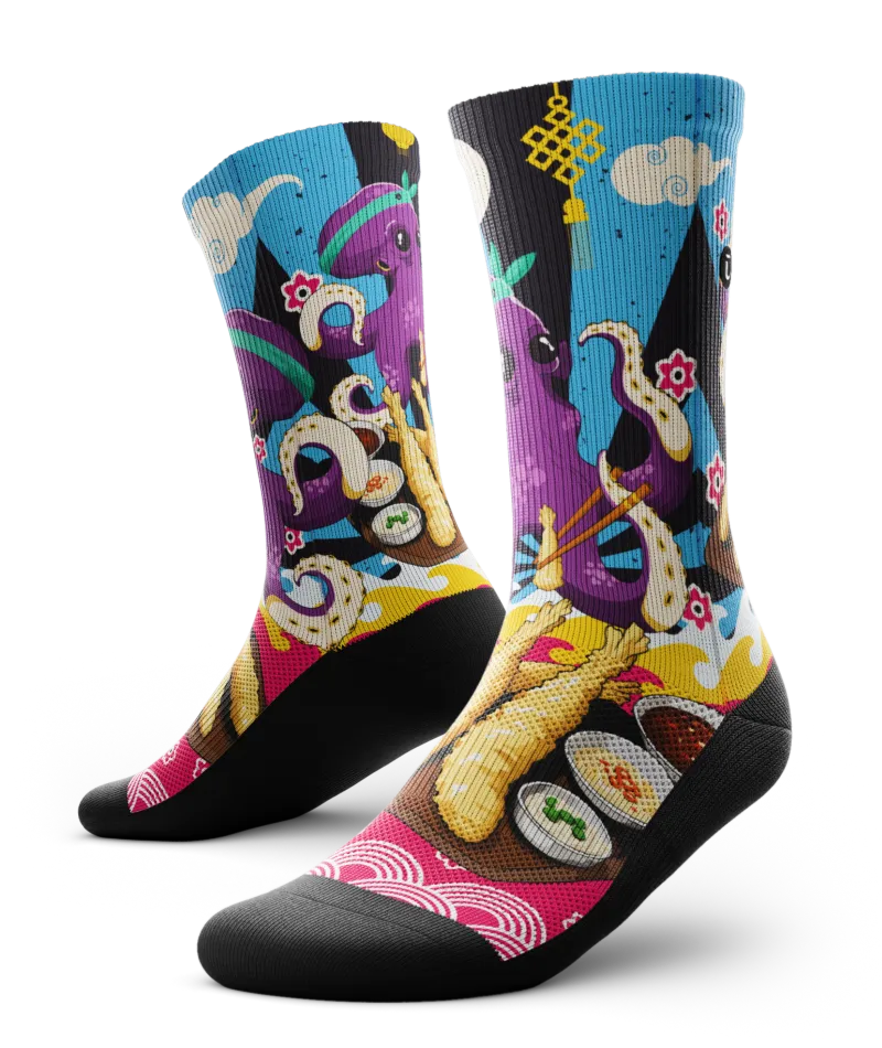 Octo-Chef Athletic Crew Socks