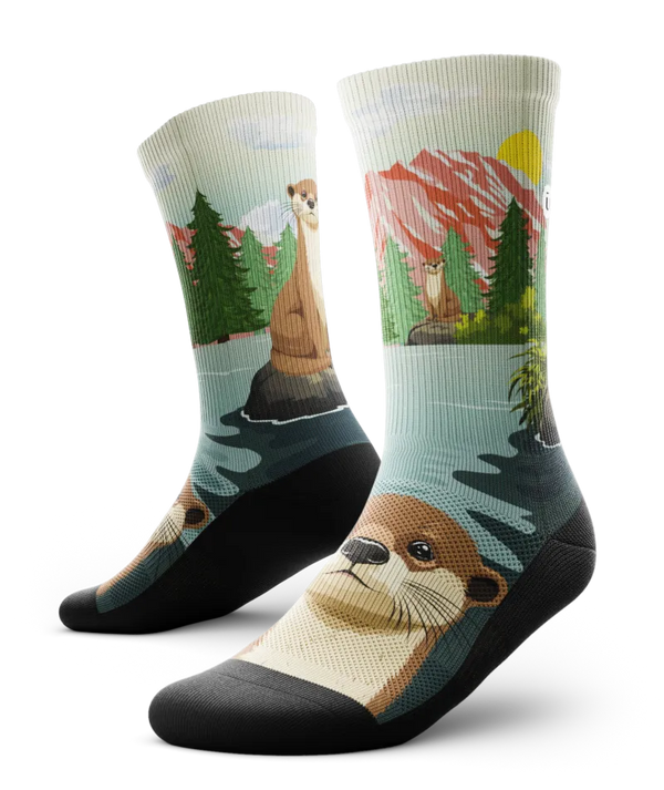 Otter Athletic Crew Socks