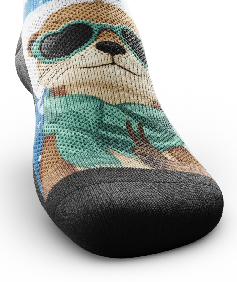 Otterly in Love Athletic Crew Socks