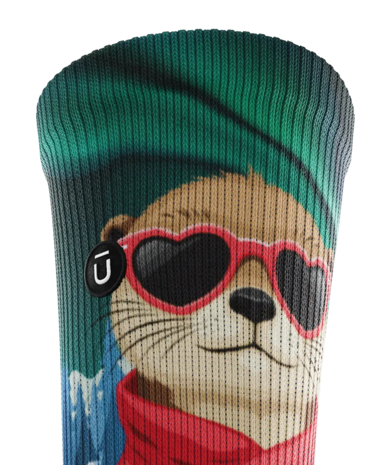 Otterly in Love Athletic Crew Socks