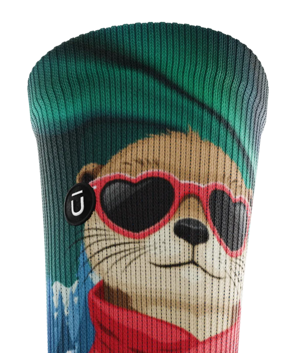 Otterly in Love Athletic Crew Socks