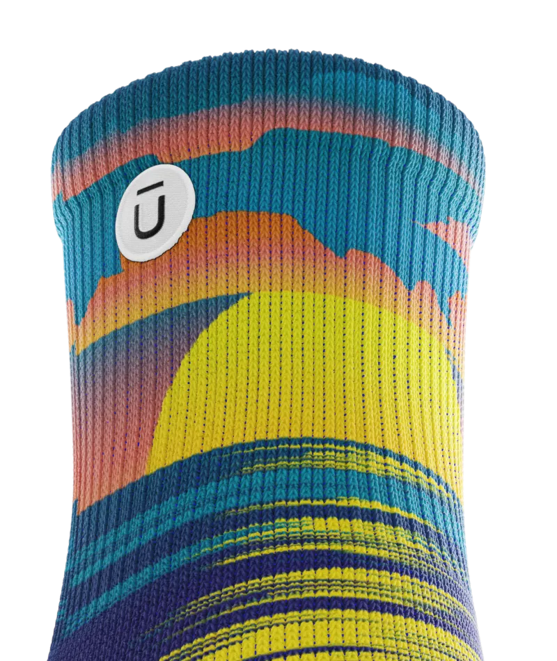 Paradise Athletic Quarter Socks