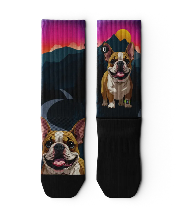 Paws Malone Athletic Crew Socks