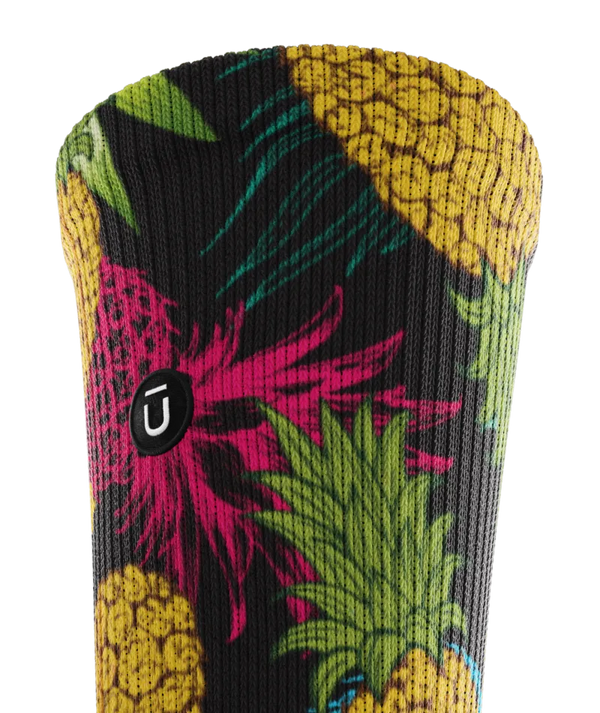 Pineapple Punch Athletic Crew Socks