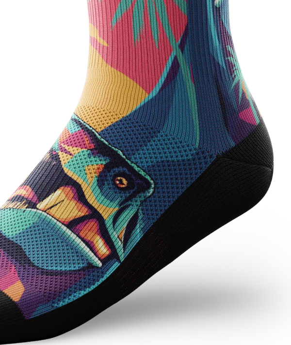 Prehistoric Athletic Crew Socks