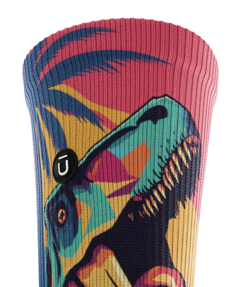 Prehistoric Athletic Crew Socks