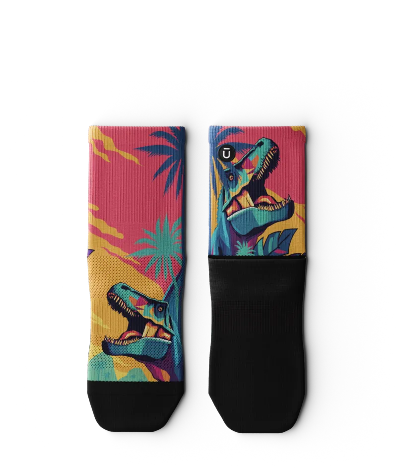Prehistoric Athletic Quarter Socks